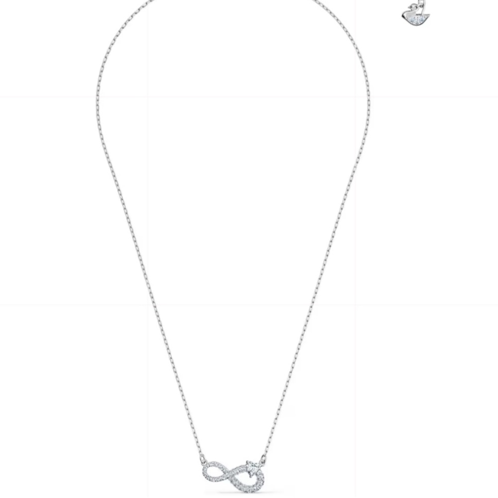 Swarovski infinity hyperbola necklace - Picture 7 of 7